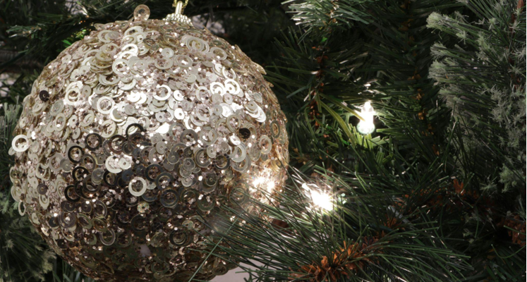 Mindful Moments with Christmas Ornaments